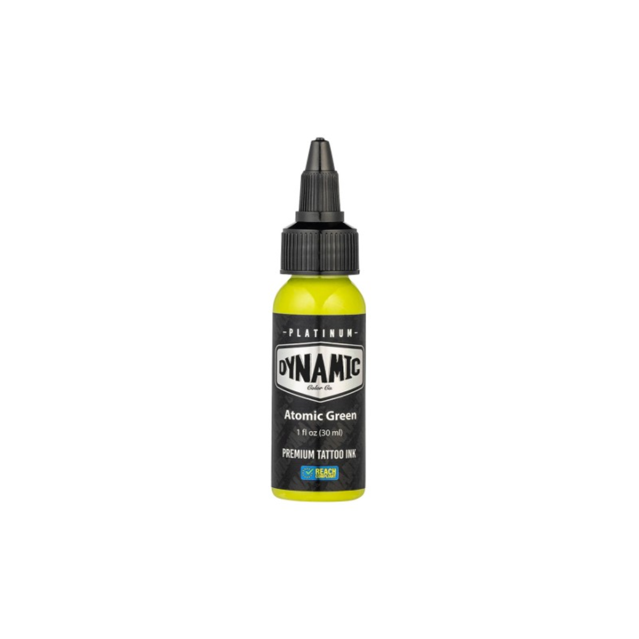 Octoink - Encre Dynamic Platinium - Atomic Green - 30ml