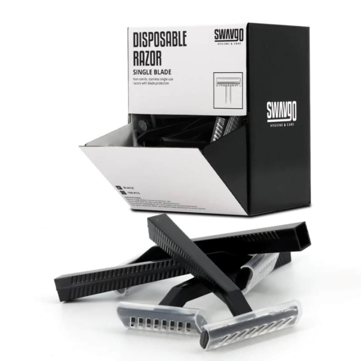 Octoink - Boite de 100 Rasoir SWAVGO