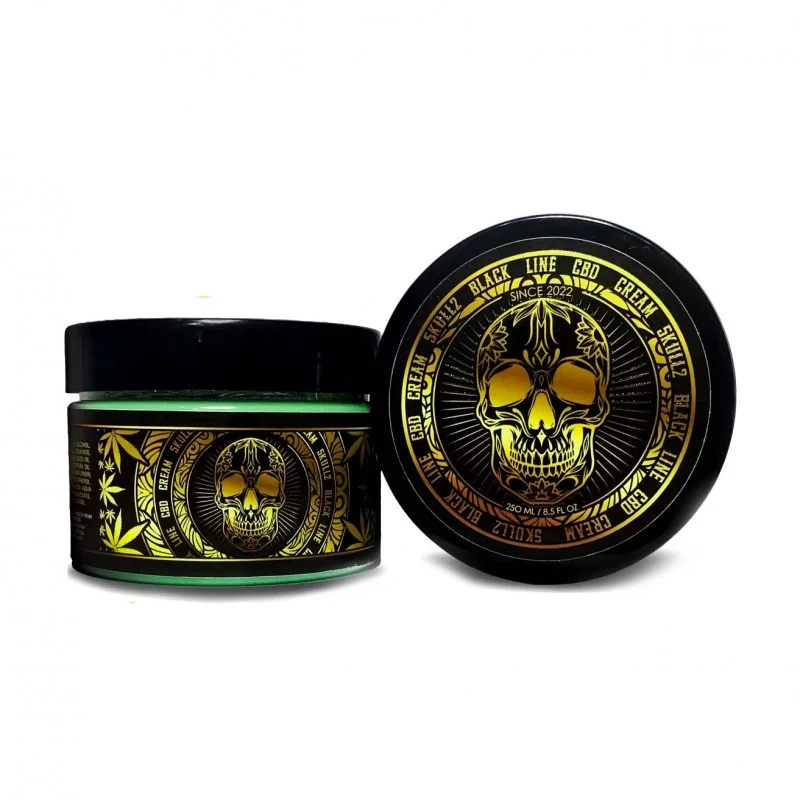 Skulls Blackline - Crème Soin CBD - 250ml
