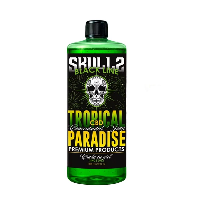 Skulls 2 Blackline - Savon Green Soap CBD - 1L